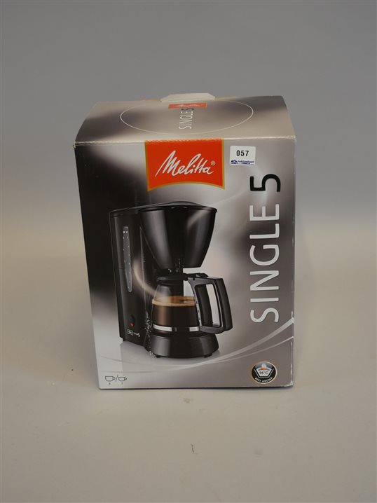 Caraffa Di Ricambio In Vetro Per Macchina Caffè Melitta Single 5 - Modello Tipo 120, Compatibile Con M720 Single5 SST