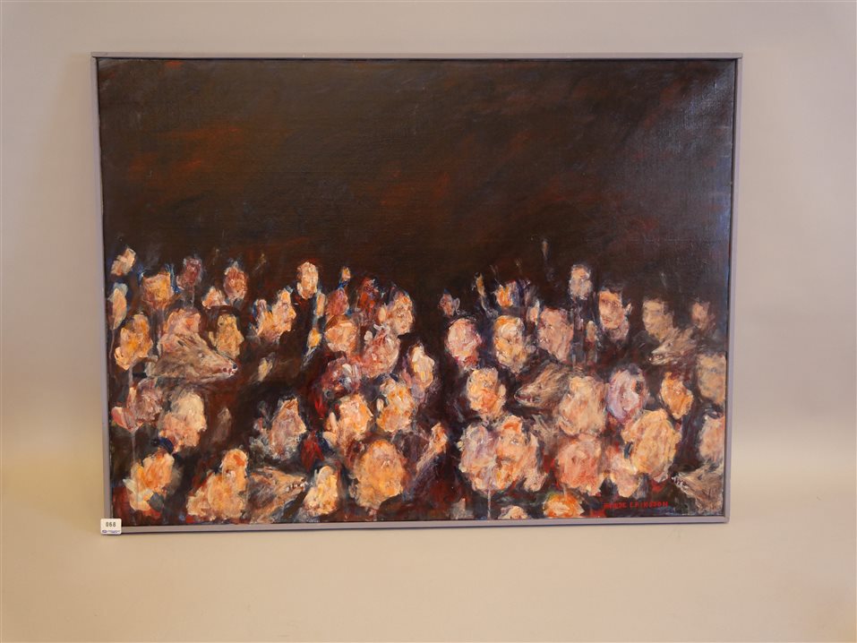 BÖRJE ERIKSSON. Oljemålning sign Börje Eriksson. Duk 60 x 81 cm